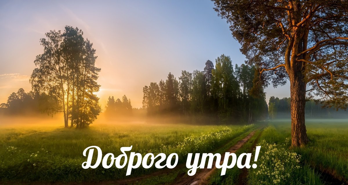 Доброго утра! Удачного дня!