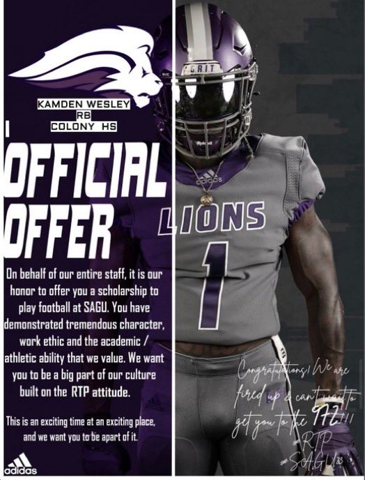 After a good conversation with <a href="/CoachLJMiller/">LJ Miller</a> I am blessed to receive my 4th offer from @SAGU_Football <a href="/TCougarfootball/">TCHS Cougar Football</a> #senior23 #seniorszn #itsUP <a href="/Bgrady21/">Coach Grady</a> <a href="/Jnfltch/">Jonathan Fletcher</a> <a href="/Sublet/">* *</a> <a href="/Quattro_Ken/">Ken</a> #gofor6™️ #2023takeover #Humble #txhsfb <a href="/ntxhsfb/">𝑺𝒉𝒊𝒏𝒆 </a>