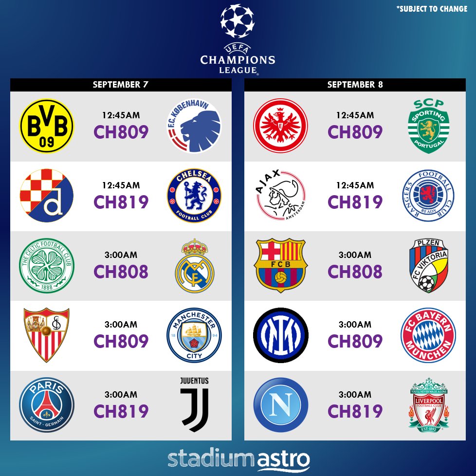 Supersport Gotv Uefa Champions League Which Gotv Channel Will Show