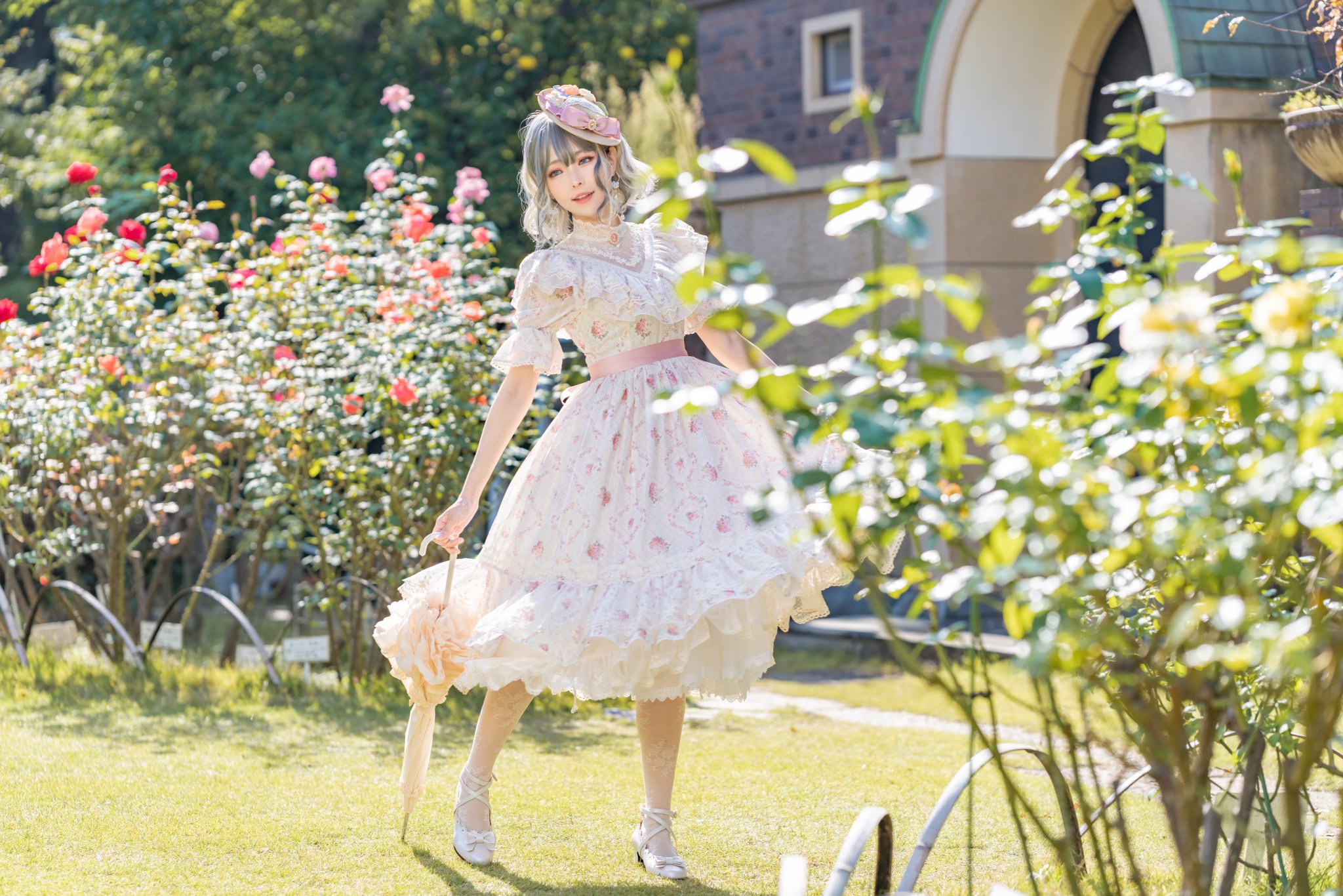 マイセン】イヤープレート/1994年◇「公園の風景」◇Meissen