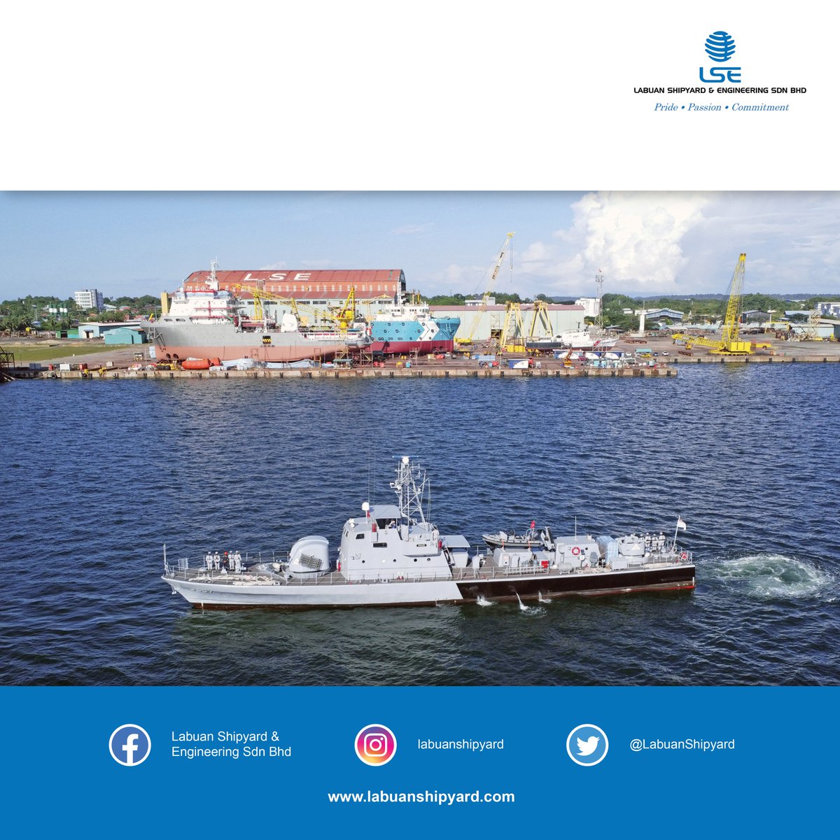 LabuanShipyard's tweet photo. ๐๐ ๐๐ฎ๐ ๐๐๐๐- LSE successfully completes project on KD PAUS 3507 using S.M.A.R.T. Refit.
- ๐๐๐ ๐ฃ๐ฆ๐ณ๐ซ๐ข๐บ๐ข ๐ด๐ช๐ข๐ฑ๐ฌ๐ข๐ฏ ๐ฑ๐ณ๐ฐ๐ซ๐ฆ๐ฌ ๐๐ ๐๐๐๐ 3507
๐จ๐ถ๐ฏ๐ข ๐ฌ๐ข๐ฆ๐ฅ๐ข๐ฉ ๐.๐.๐.๐.๐. ๐๐ฆ๐ง๐ช๐ต #labuanshipyard #TLDM #KDPAUS #SMARTREFIT Tahniah! https://t.co/Lmelpz6rFl