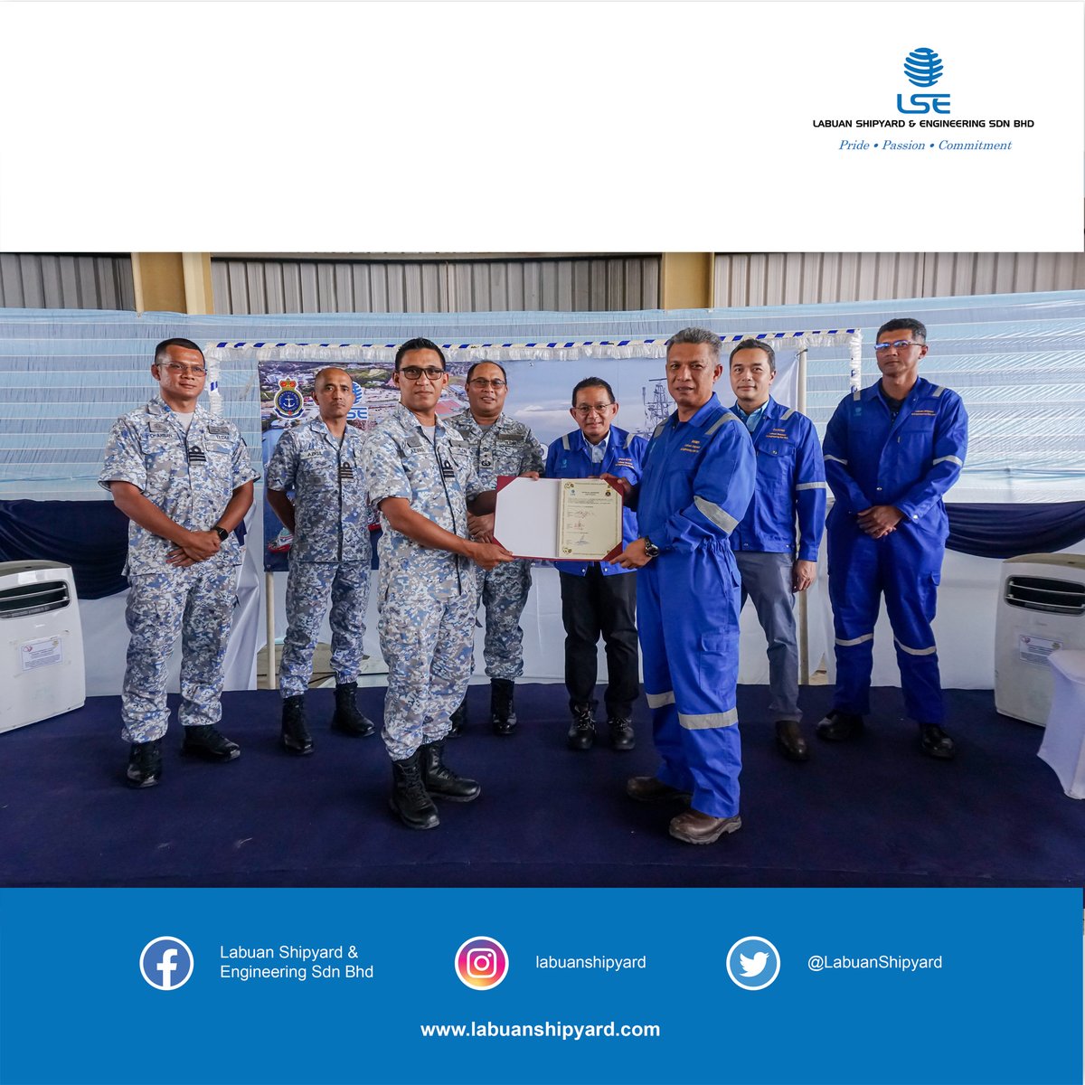LabuanShipyard's tweet photo. ๐๐ ๐๐ฎ๐ ๐๐๐๐- LSE successfully completes project on KD PAUS 3507 using S.M.A.R.T. Refit.
- ๐๐๐ ๐ฃ๐ฆ๐ณ๐ซ๐ข๐บ๐ข ๐ด๐ช๐ข๐ฑ๐ฌ๐ข๐ฏ ๐ฑ๐ณ๐ฐ๐ซ๐ฆ๐ฌ ๐๐ ๐๐๐๐ 3507
๐จ๐ถ๐ฏ๐ข ๐ฌ๐ข๐ฆ๐ฅ๐ข๐ฉ ๐.๐.๐.๐.๐. ๐๐ฆ๐ง๐ช๐ต #labuanshipyard #TLDM #KDPAUS #SMARTREFIT Tahniah! https://t.co/Lmelpz6rFl