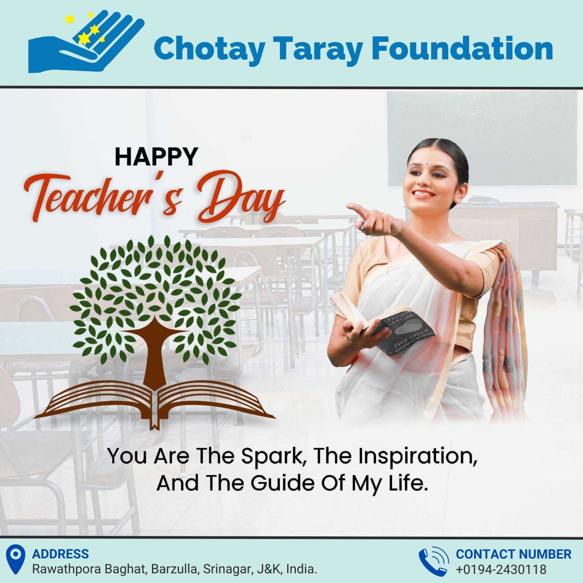 ChotayF's tweet photo. Happy Teachers day to all the mentors of our life, who have taught us the most valuable lessons in our life. https://t.co/sr7SK6hiEw