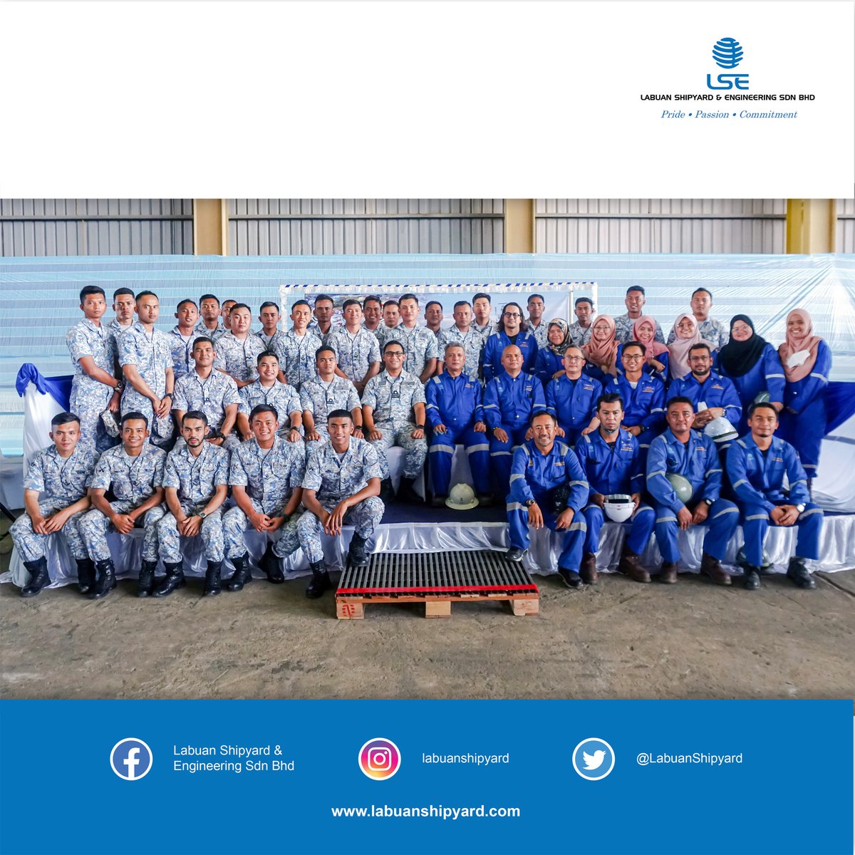 LabuanShipyard's tweet photo. ๐๐ ๐๐ฎ๐ ๐๐๐๐- LSE successfully completes project on KD PAUS 3507 using S.M.A.R.T. Refit.
- ๐๐๐ ๐ฃ๐ฆ๐ณ๐ซ๐ข๐บ๐ข ๐ด๐ช๐ข๐ฑ๐ฌ๐ข๐ฏ ๐ฑ๐ณ๐ฐ๐ซ๐ฆ๐ฌ ๐๐ ๐๐๐๐ 3507
๐จ๐ถ๐ฏ๐ข ๐ฌ๐ข๐ฆ๐ฅ๐ข๐ฉ ๐.๐.๐.๐.๐. ๐๐ฆ๐ง๐ช๐ต #labuanshipyard #TLDM #KDPAUS #SMARTREFIT Tahniah! https://t.co/Lmelpz6rFl