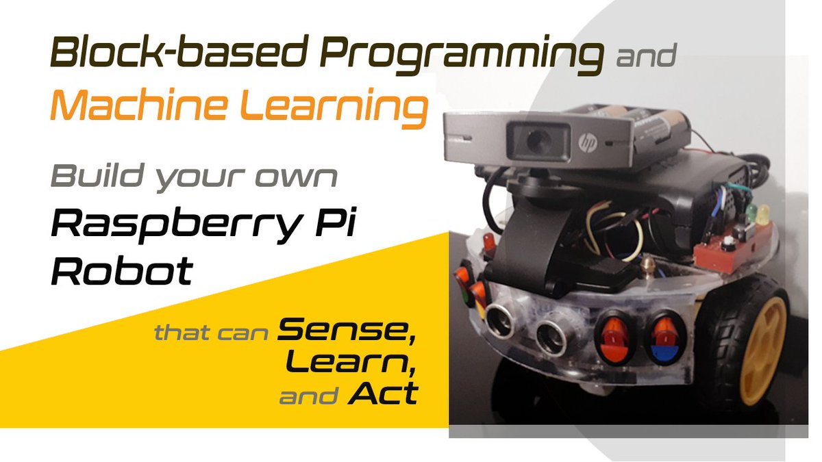 rubensQrz's tweet image. A @Raspberry_Pi #WheeledRobot that can sense, learn and act through a #BlockBasedProgramming language
@SpringerNature Journal Paper: rdcu.be/cihdO
#RaspberryPi #Robot Tutorial Video: youtu.be/KfEOnvSr_kU
#VisualProgramming #EducationalRobotics #MachineLearning #AI