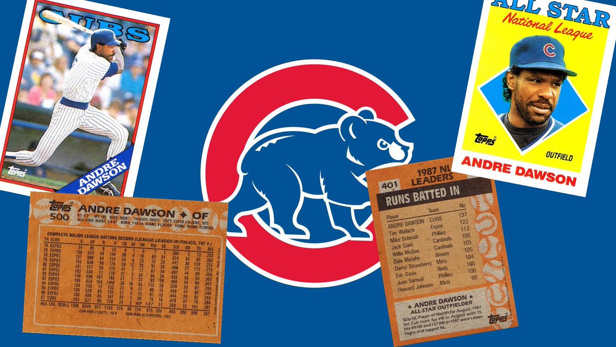 Topps1988's tweet photo. We said we would be back with a big name, The Hawk! Requested by a young listener who loves Andre Dawson in RBI Baseball. One of the best players in Expos history. Hall of Famer Hawk was 1987 NL MVP after hitting 49 Homers and driving in 137!
Listen: https://t.co/jxQWrMpet5 https://t.co/ixyRtMKsev