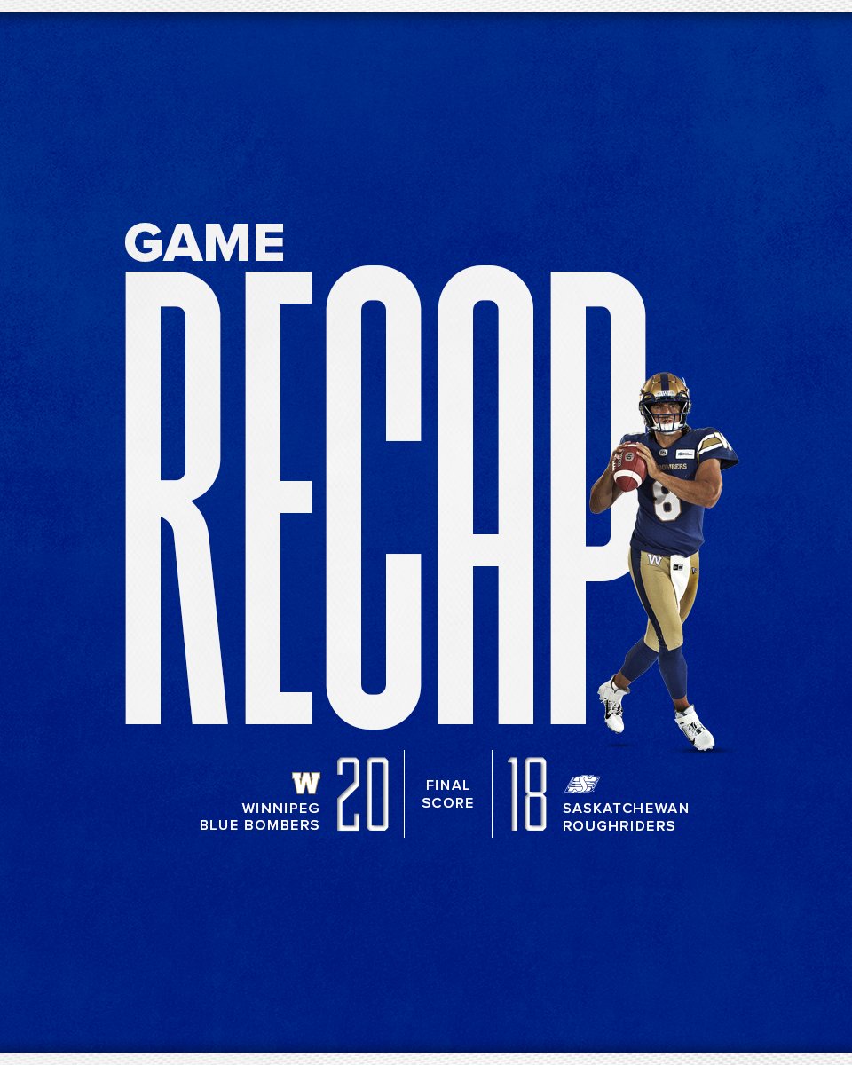 Wpg_BlueBombers's tweet photo. “It speaks to the love we have for each other, sticking together and believing in each other. It’s something that is built into the culture here."

Game Recap » https://t.co/AhfVdaG5Rq
#LDWeekend #ForTheW | 
@CertiGreenClean https://t.co/0R57B2uSVn
