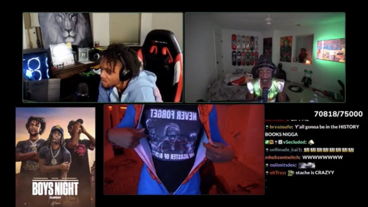 itsFADESZN's tweet photo. W FUCKIN STREAM HE JUST HIT 70k. YESSIRRRR @KaiCenat @raycondones @YourRAGEz https://t.co/NTDFWw98he