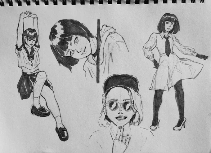 Daily study #24 more pinterest sketches! 