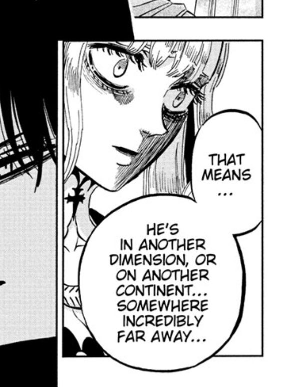 oddishu's tweet photo. The facial expressions and shading in this chapter was insane!
Also, I was never a believer of the “let’s go to Yami’s home country and train” theory but I can honestly see that happening to Asta rn. The person with Asta has clothes that resemble Japanese-eske.
#bc336 https://t.co/3LMUg1irzT