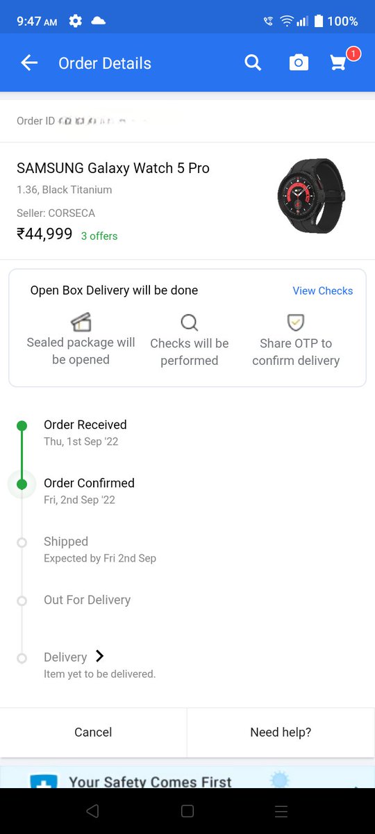iDevicesCare's tweet photo. Why Flipkart? 😕
@Flipkart @flipkartsupport
#worstflipkart https://t.co/3GDx5EZtLQ