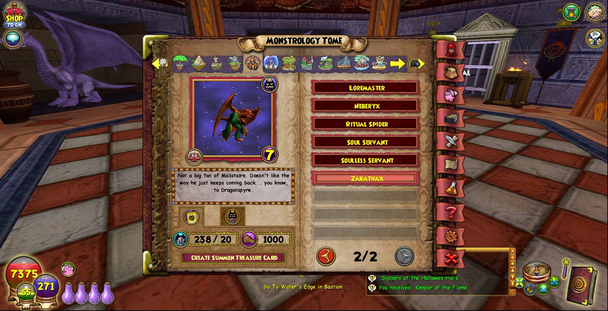 cizorj's tweet photo. โจ Think I went a little too overboard but at least that's over with! #Wizard101 #Wizard101Raid #MMO #MMORPG https://t.co/4v9Rjj9a8l