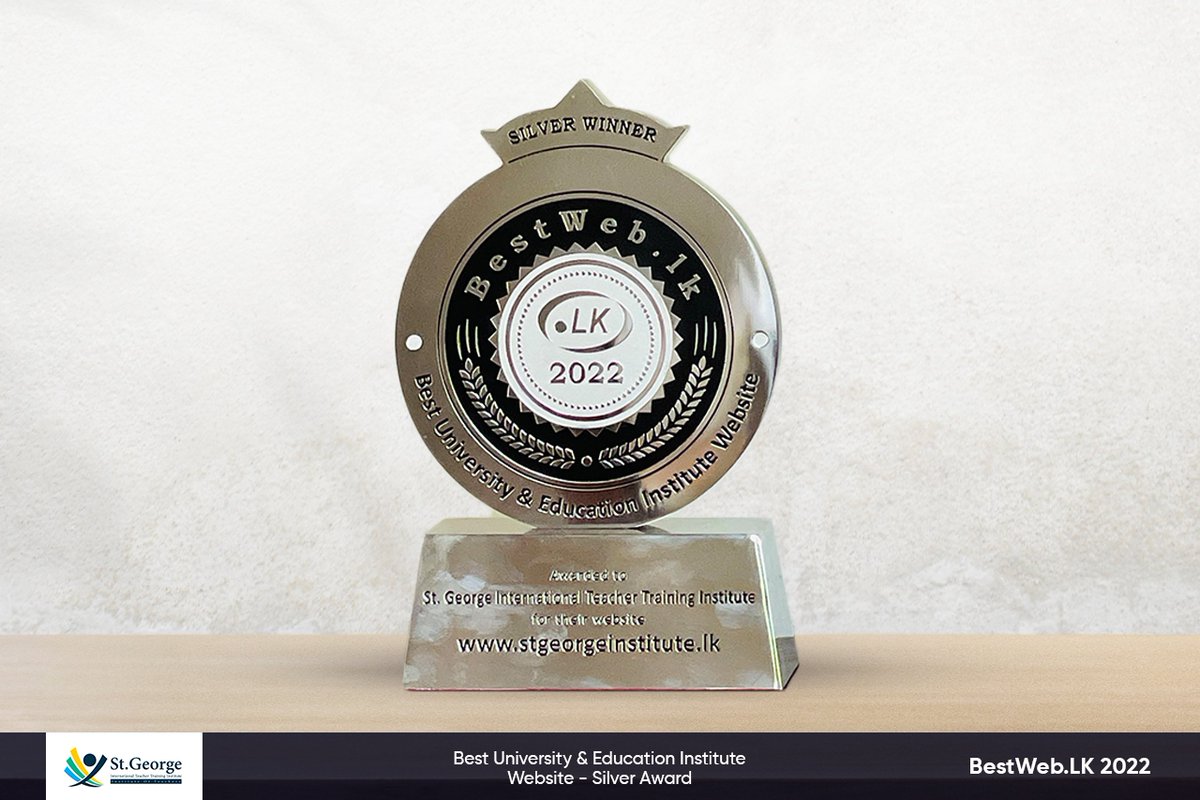 stgeorgelk's tweet photo. https://t.co/L7Yw12jJUe gains “Silver” award – Excellence in Web presence
https://t.co/JzXYAKYr7g Awards 2022 Competition under the category 𝗕𝗲𝘀𝘁 𝗨𝗻𝗶𝘃𝗲𝗿𝘀𝗶𝘁𝘆 &amp; 𝗘𝗱𝘂𝗰𝗮𝘁𝗶𝗼𝗻 𝗜𝗻𝘀𝘁𝗶𝘁𝘂𝘁𝗲 𝗪𝗲𝗯𝘀𝗶𝘁𝗲 🥈
#bestweb #bestuniversity  #BesteducationalInstitute https://t.co/si530yeIGU
