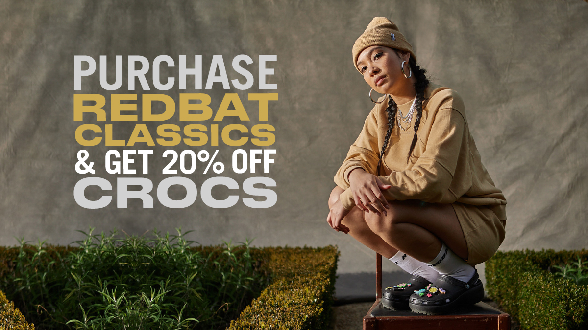 sportscene on X: Cop the latest #Redbat Classics drop & get 20% off Crocs.  Offer available on full-priced Men's & Women's Redbat Classics & Men's,  Women's & Junior Crocs. Excludes Jibbitz. Available