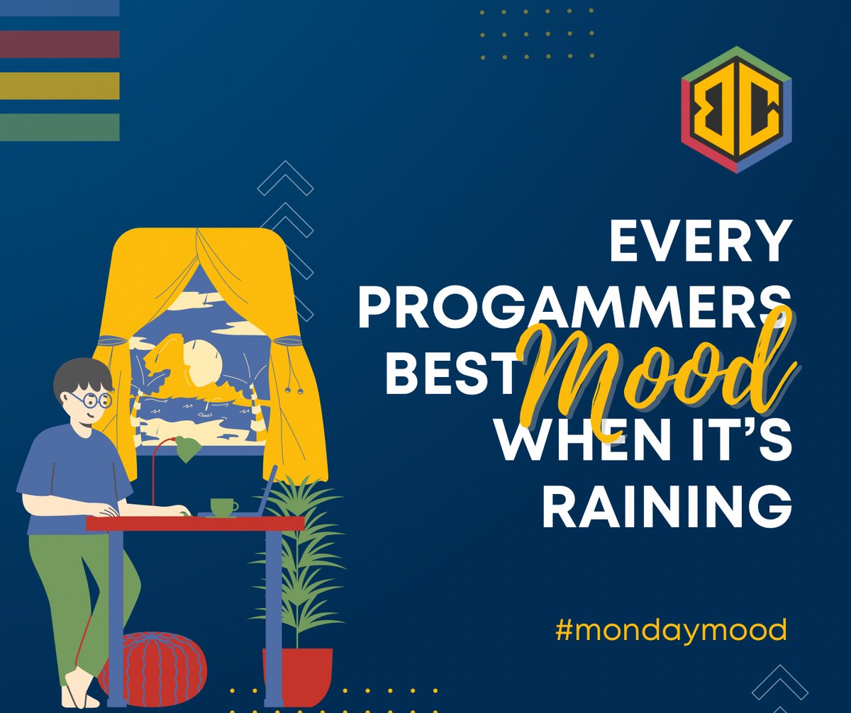 BytesCrafter's tweet photo. Can you feel the vibes the rains bring? Have a full of inspiration this rainy season. ๐งโบ๏ธ๐ช
#everyprogrammer #mondaymood
#BytesCrafter #ITsolutions #SaaS
#Softwaredeveloper https://t.co/2POSEAQ3kM
