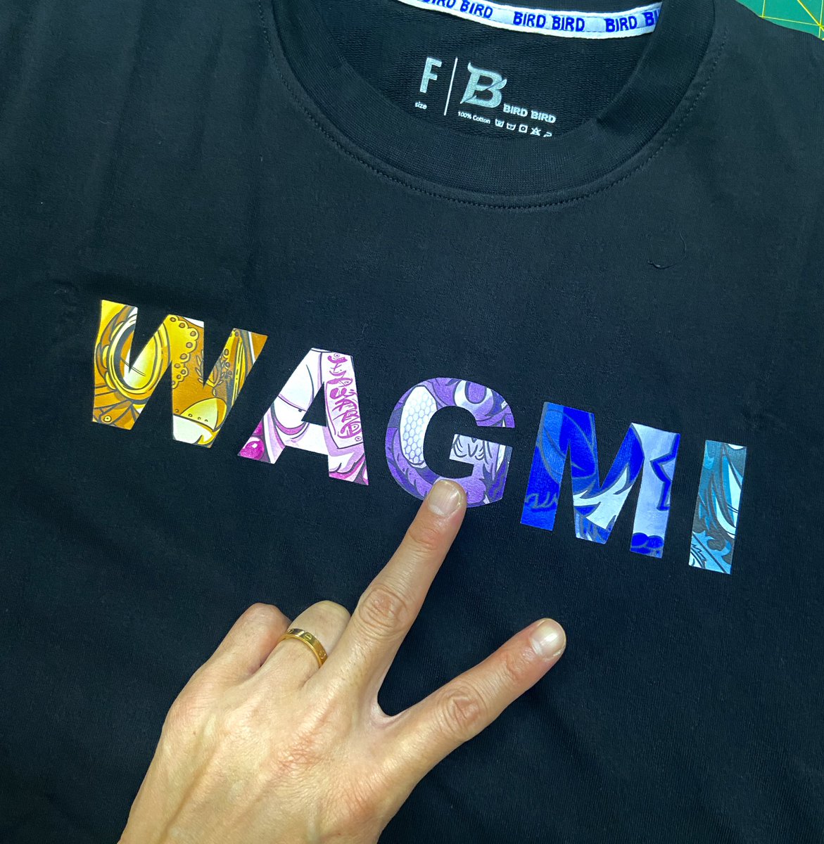 WAGMI to all! Thank you <a href="/BirdBirdNFT/">birdbirdnft.bnb | EdwardYoung.ytjt ❤️ $BLOCK</a> for this sick tee. Appreciate it 🙌🏻