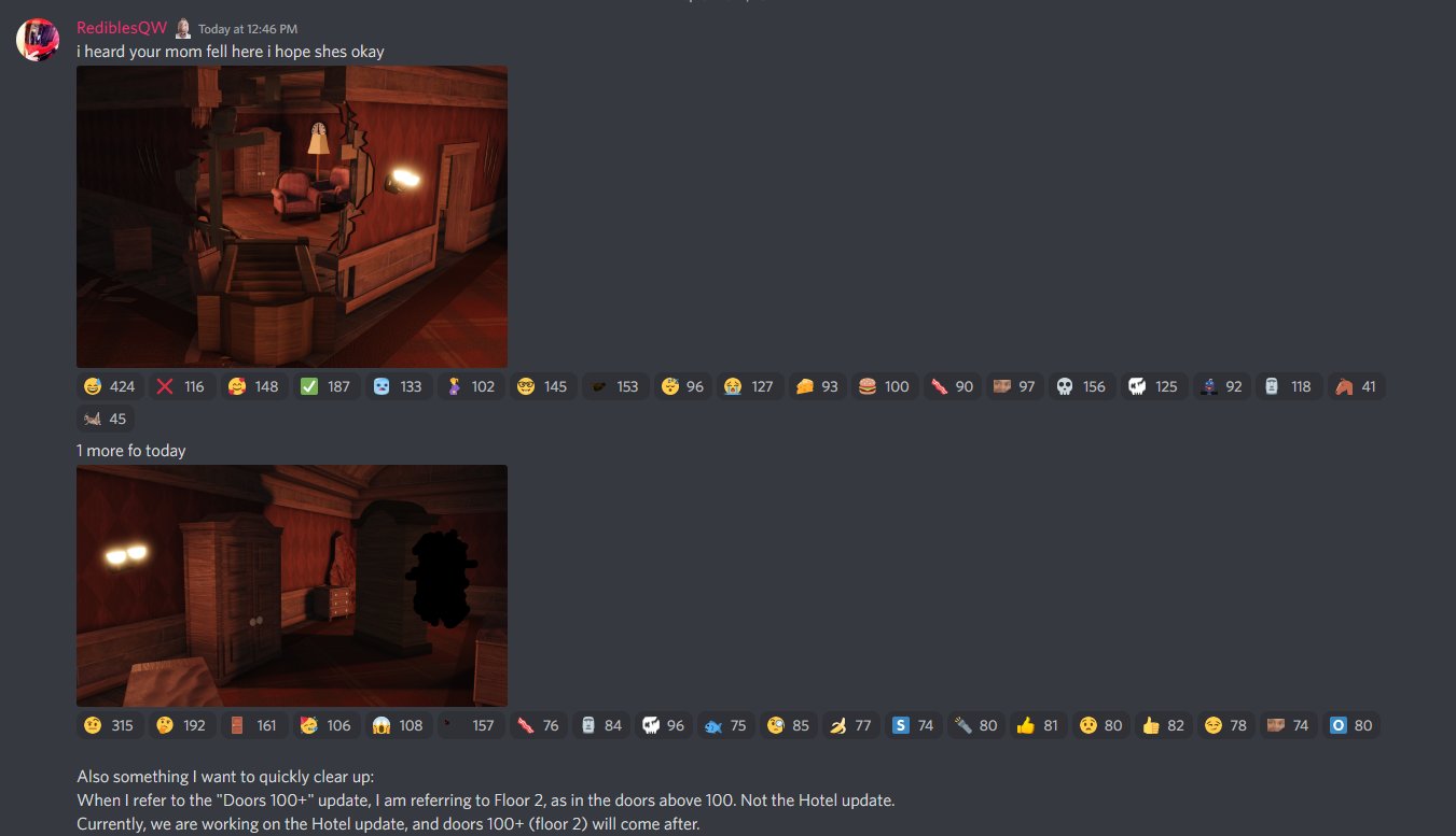 Goaty on Twitter "DoorsRoblox RediblesQW LightningSplash Here are