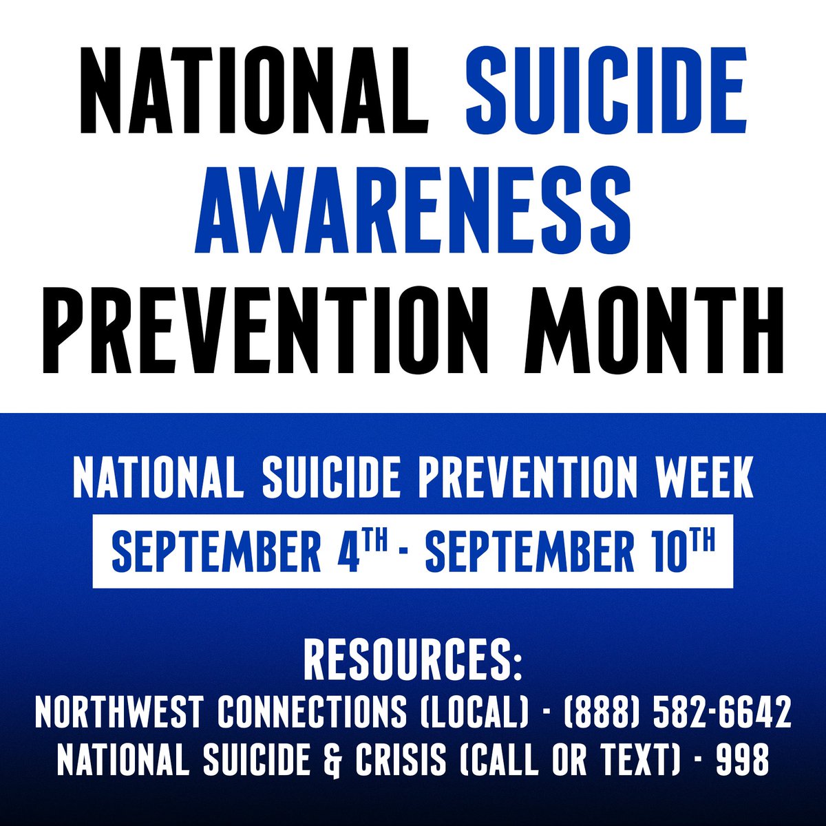 stoutonia's tweet photo. We, here at Stoutonia, want to spread awareness about this sensitive and  important week / month. If you or someone you know is experiencing suicidal thoughts, please go to the @uwstout Counseling Center.

Use the ‘Resources’ displayed or if an emergency, DIAL 911. 

#stoutonia https://t.co/Id50fonpNF