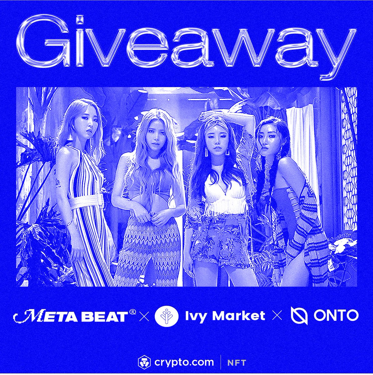 metabeatoffl's tweet photo. MetaBeat is launching an exclusive NFT collection of @RBW_MAMAMOO.

📅Public Sale: 19th Sep. 13:00PM UTC on https://t.co/4ci7QR4xpI NFT

🎁10 WLs + 2 Free Minting to giveaway

✅Follow @MetaBeatOffl &amp; @IvyMarket / @ONTOWallet
✅RT+💕+@ 3 frds
✅Join: https://t.co/8HWZrAcGXB https://t.co/2bUkBpbxtm
