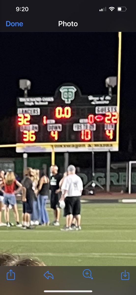 TOHSAthletics's tweet photo. Thousand Oaks football takes down Westlake 32-22. Congrats Lancers!! Green Hole was amazing! #noTOtakeoverforyou #differentdirection https://t.co/cn4I7L6Pfc