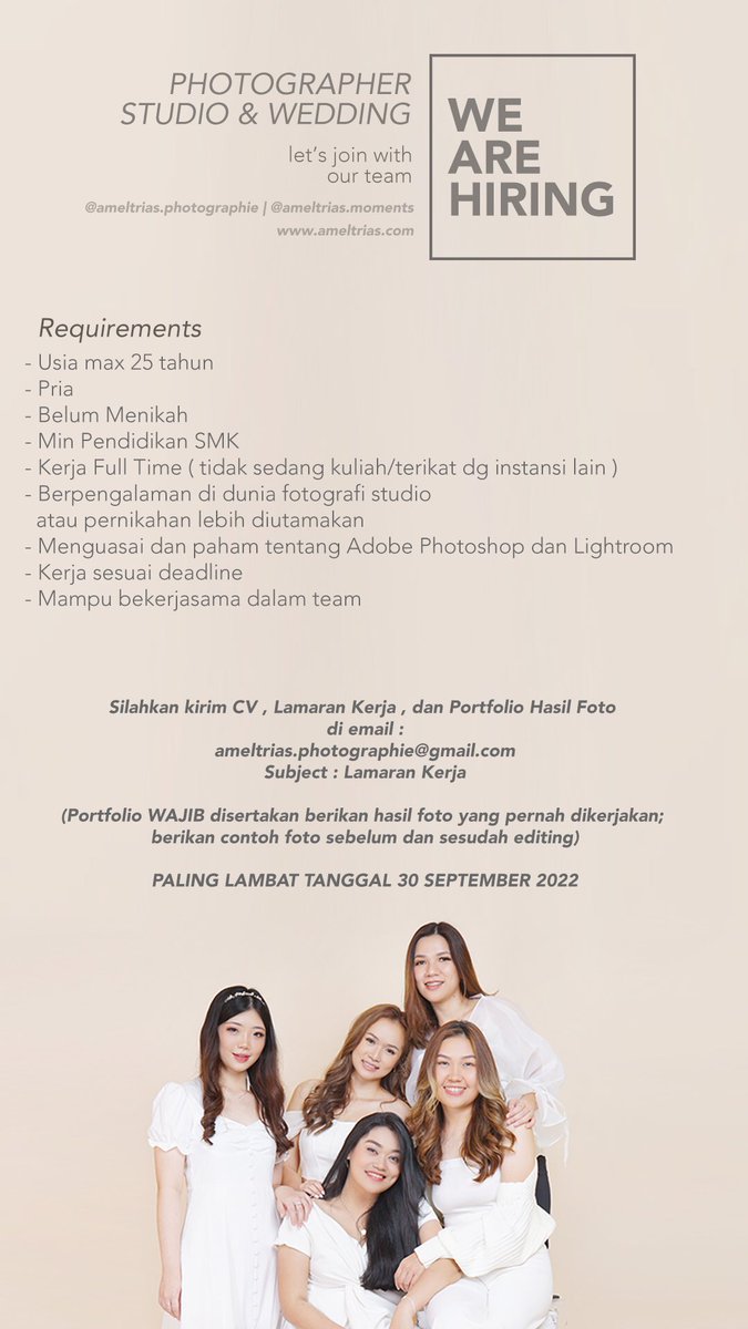 Lowongan kerja fotografer ☺️ <a href="/InfoMalangKerja/">Info Lowongan Kerja</a> <a href="/infomalang/">Info Malang</a> <a href="/LowKerMalang/">LowonganKerja Malang</a> <a href="/LowonganMalang/">Lowongan Malang</a>