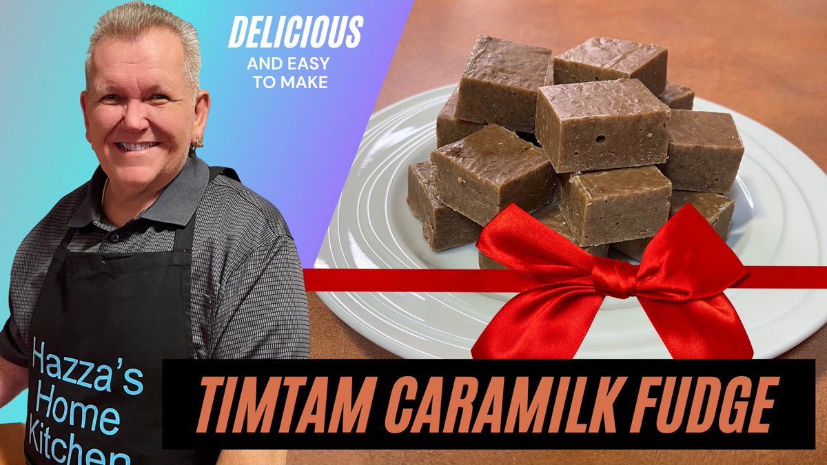 KitchenHazza's tweet photo. TimTam Caramilk Fudge. ONLY 3 INGREDIENTS!  Quick &amp; Easy recipe and everyone is gonna love it!  Check out the recipe at this link.  https://t.co/HJ3eh6p7Pl https://t.co/wYAez7wfih