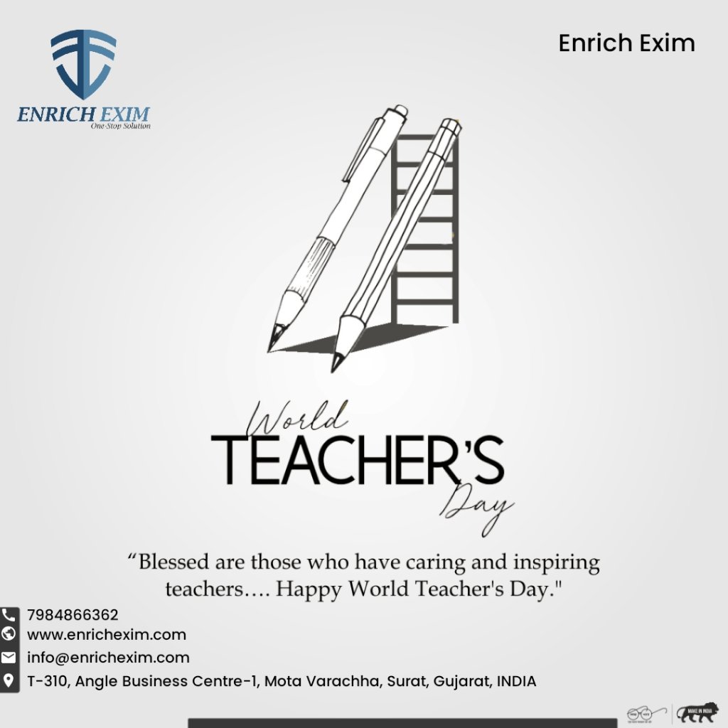EnrichExim's tweet photo. A good TEACHER is like a CANDLE, It consumes itself to LIGHT a way for the OTHER.

#EnrichExim #India #happyteachersday #TeachersDay2022 #export  #exporter #global #indianexporter #Apple #fruits #flour https://t.co/Zryjftd4TL