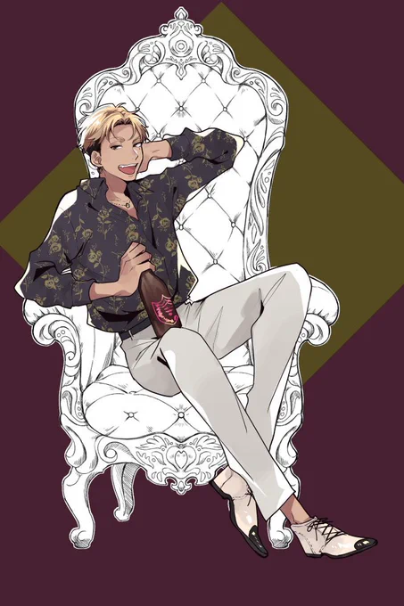 ここ数ヶ月で描いてた男共並べた全身って気が狂うほど難しいけど徐々に上手くなってない!?!?!!? 