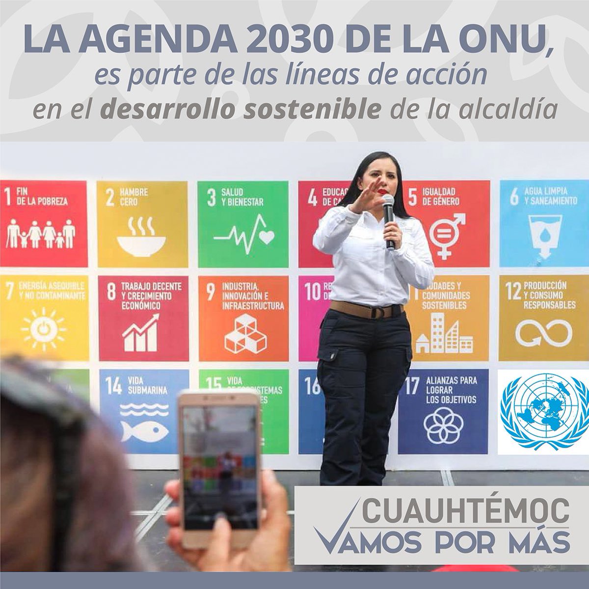 SandraCuevas_'s tweet photo. La alcaldía #Cuauhtémoc en estos primeros 11 meses reafirmó su compromiso con el desarrollo sostenible que demandan los más importantes organismos internacionales. ¡Faltan 27 días para completar nuestro primer año de gobierno y con fuerza decir que en: #CuauhtémocVamosPorMás! https://t.co/WK55B2nou9
