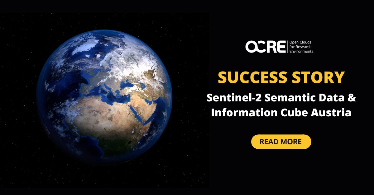 OCRE (@ocreproject) on Twitter photo Another success story now out on our website with the department of #geoinformatics of @PLUS_1622! Read how #OCRE funding has helped Sentinel-2 Semantic Data & Information Cube Austria, the world's first prototype of a semantic Earth Observation data cube
tinyurl.com/58ywutsx Another success story now out on our website with the department of #geoinformatics of @PLUS_1622! Read how #OCRE funding has helped Sentinel-2 Semantic Data & Information Cube Austria, the world's first prototype of a semantic Earth Observation data cube
tinyurl.com/58ywutsx