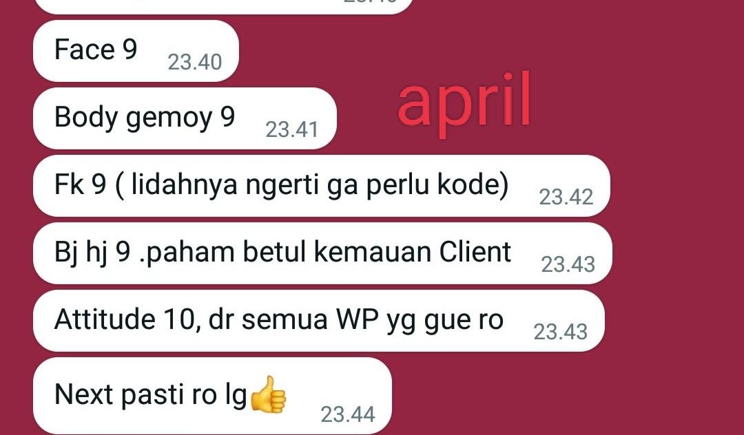 _APRIL__00's tweet photo. Makasih say fr yang baik nya 🥰🥰🥰😍 https://t.co/cn02wOnjws