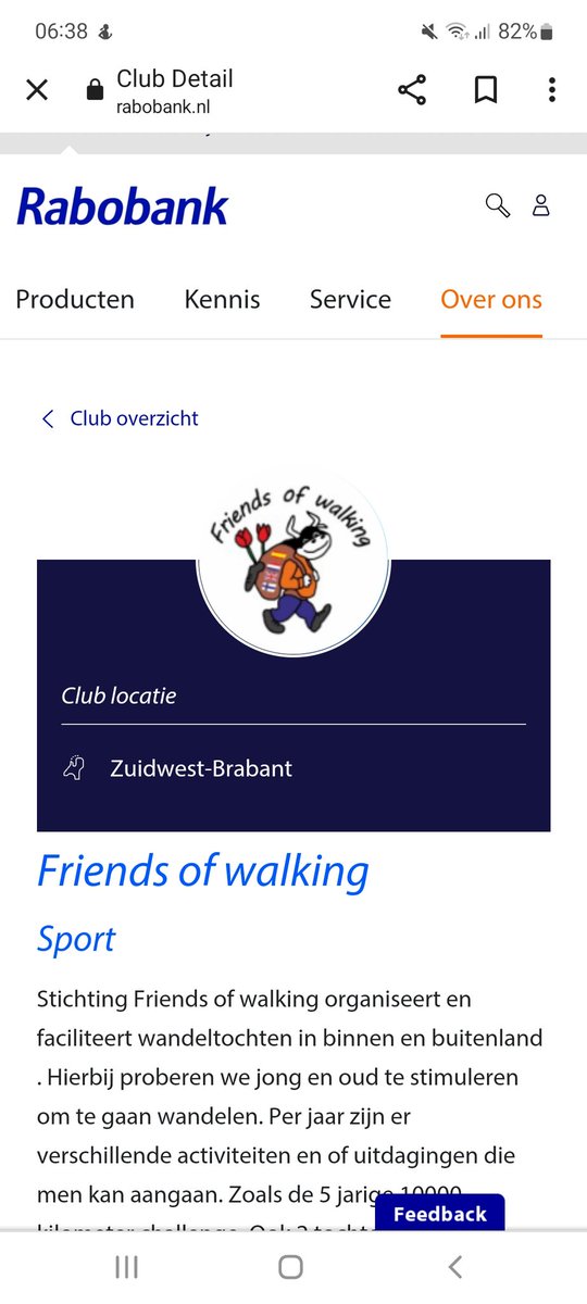 Goedemorgen allemaal 
Woon jij in Zuidwest-brabant.
En ben je bij de rabobank zou je dan op Friends of walking willen stemmen.
Alvast bedankt.
Liefs anja