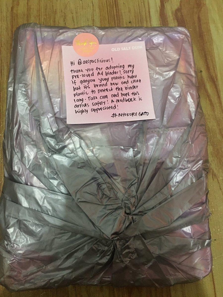 aespaslicious's tweet photo. ~ #aeliciousmails π
Thank you so much for packing my A4 binder safely, sobrang secure yung packaging and ang cute ng color pink!! Again thank uuuuu @myokorii !!
#myokoriigato π https://t.co/nuoFGFsYQq