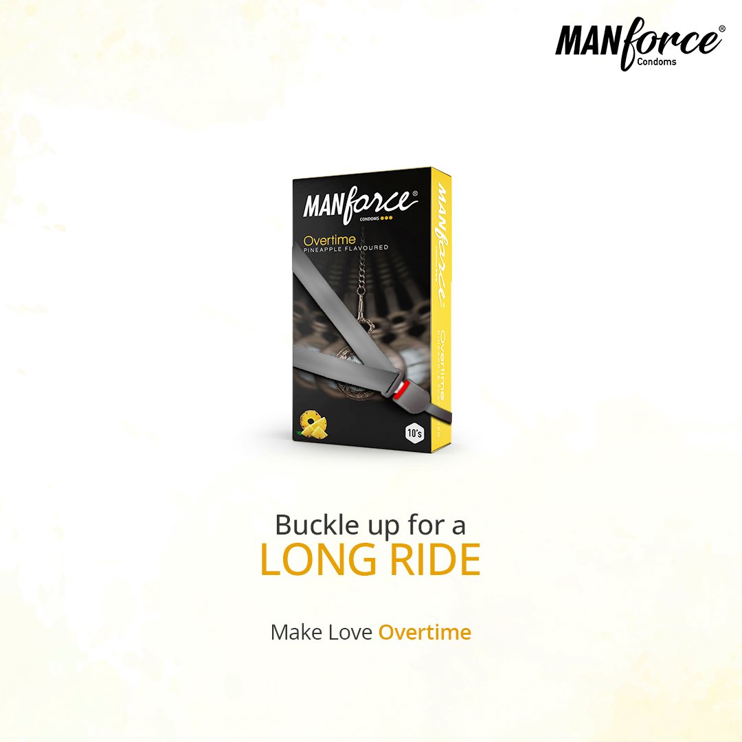 ManforceIndia's tweet photo. Next destination- intense pleasure.
#MakeLoveOvertime #ManforceCondoms #LongRide #BuckleUp #RideSafe #Condoms #Overtime #LastLonger #FlavouredCondoms #SexualWellness #Pleasure https://t.co/d7P26LCKx7