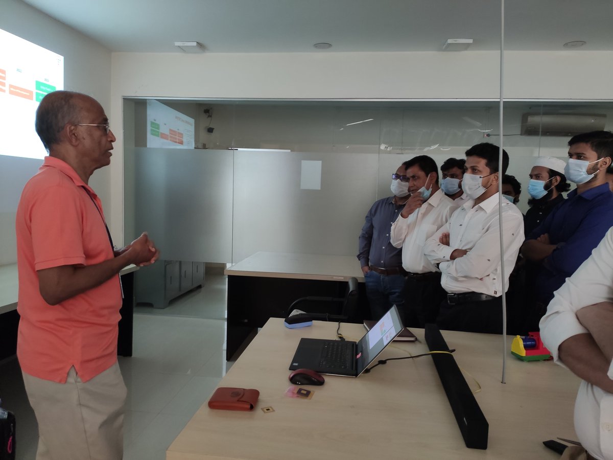 A few clicks with our honorable CEO Dr. Mizan Rahman. He did a quick productive meeting with the employees of Teton Private Ltd.

Website: tetonelectronics.com
#Software #embeddedsystem #CEO