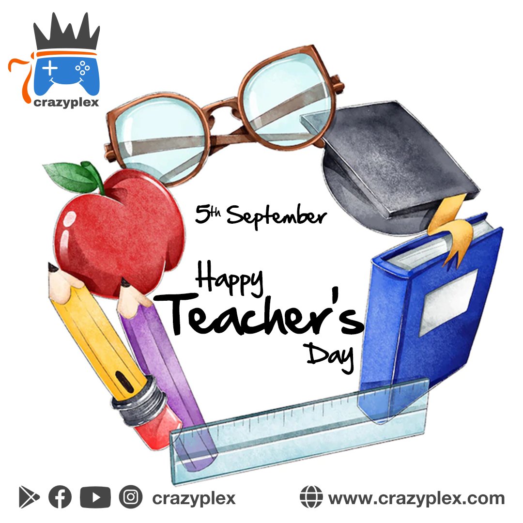 crazyplex's tweet photo. In India, Teachers’ Day is celebrated annually on September 5 to mark the birthday of the country’s former President, scholar, philosopher and Bharat Ratna awardee, Dr Sarvepalli Radhakrishnan, who was born on this day in 1888. 

#teachersday #teacher #teachers #happyteachersday https://t.co/taLNtVn1cq