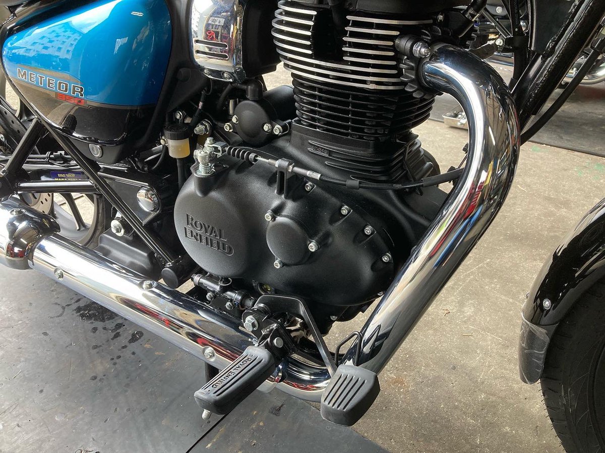 motofield's tweet photo. #METEOR350
#supernovaBlue
ご契約車両分です。お待たせしました！　少しの間ご覧頂けますよ(^^) https://t.co/cl2at8dNL6