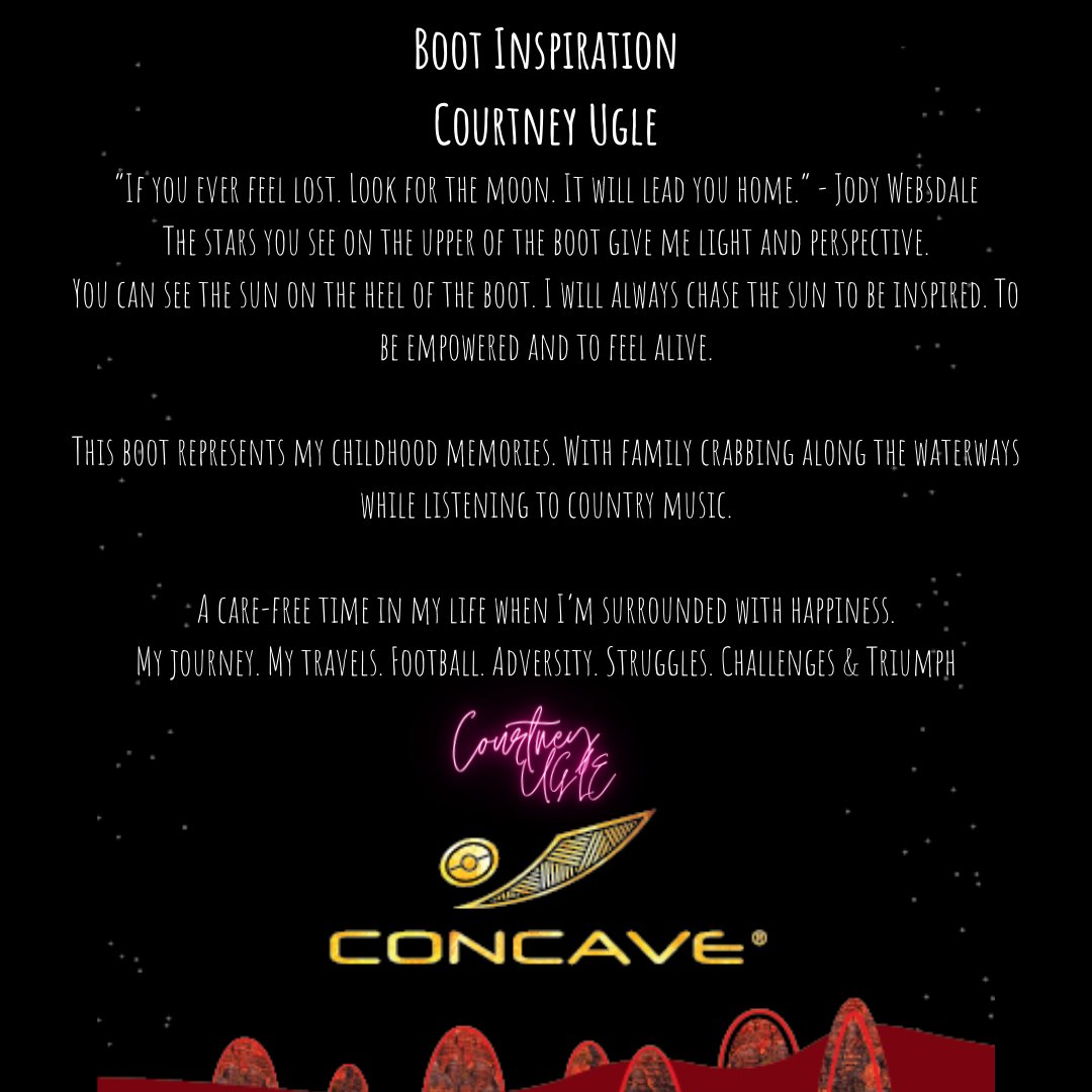 Created in recognition and celebration of First Nations athletes, Concave's second edition of our First Nations inspired boot features a collaboration between Andrew Taylor and  Courtney Ugle. 

Available exclusively at concave.com