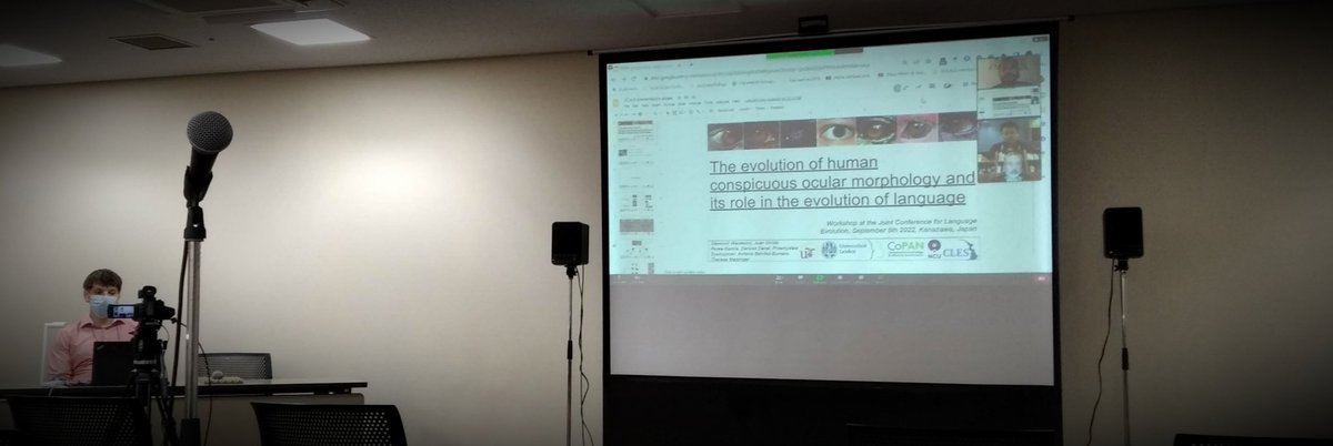 AnnaDoesScience's tweet photo. Yay! @cles_ncu team presenting a super-interesting workshop on ocular morphology at @JCoLE2022 in Kanazawa. 👀 https://t.co/9cDqxTiwTl