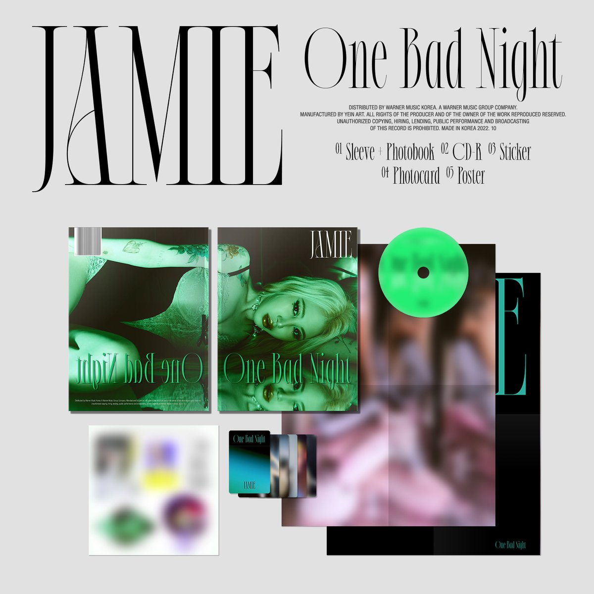 jamiestaffsays's tweet photo. [📢] 
𝐉𝐀𝐌𝐈𝐄 𝐄𝐏 【𝐎𝐧𝐞 𝐁𝐚𝐝 𝐍𝐢𝐠𝐡𝐭】 예약판매 안내 
🔥예약 판매 기간 
9/5 (월) 02:00PM ~ 9/14 (수) 11:00AM

#JAMIE #제이미 #OneBadNight https://t.co/BCm1o24oUg