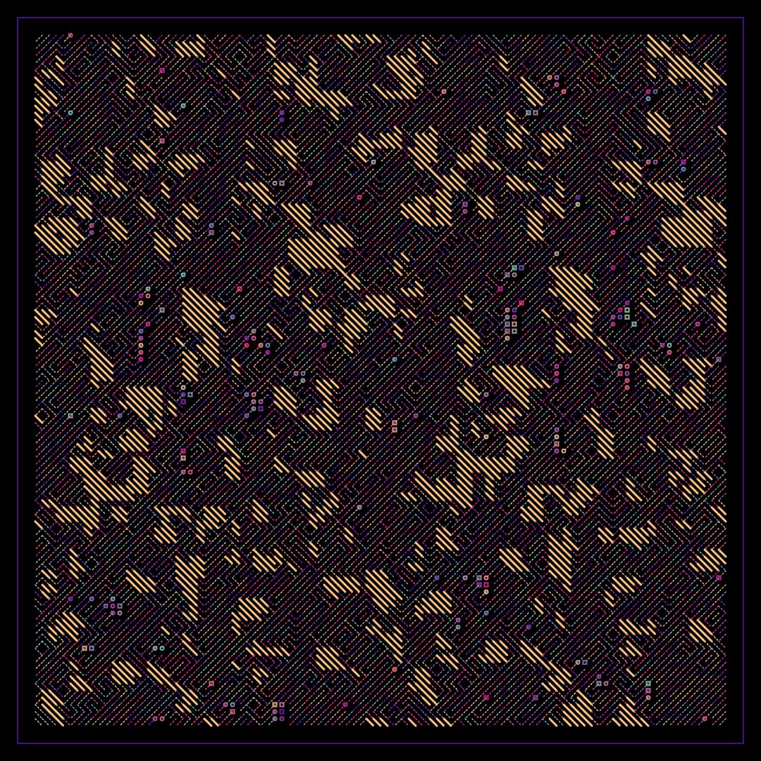 holocrypt1c's tweet photo. 10PrintCircuit V2 is now live on my website!
This piece was inspired by @gorillasu's blog post on Perlin noise surface textures
#generativeart #creativecoding #p5js #javascript https://t.co/VEU1EgEhiW