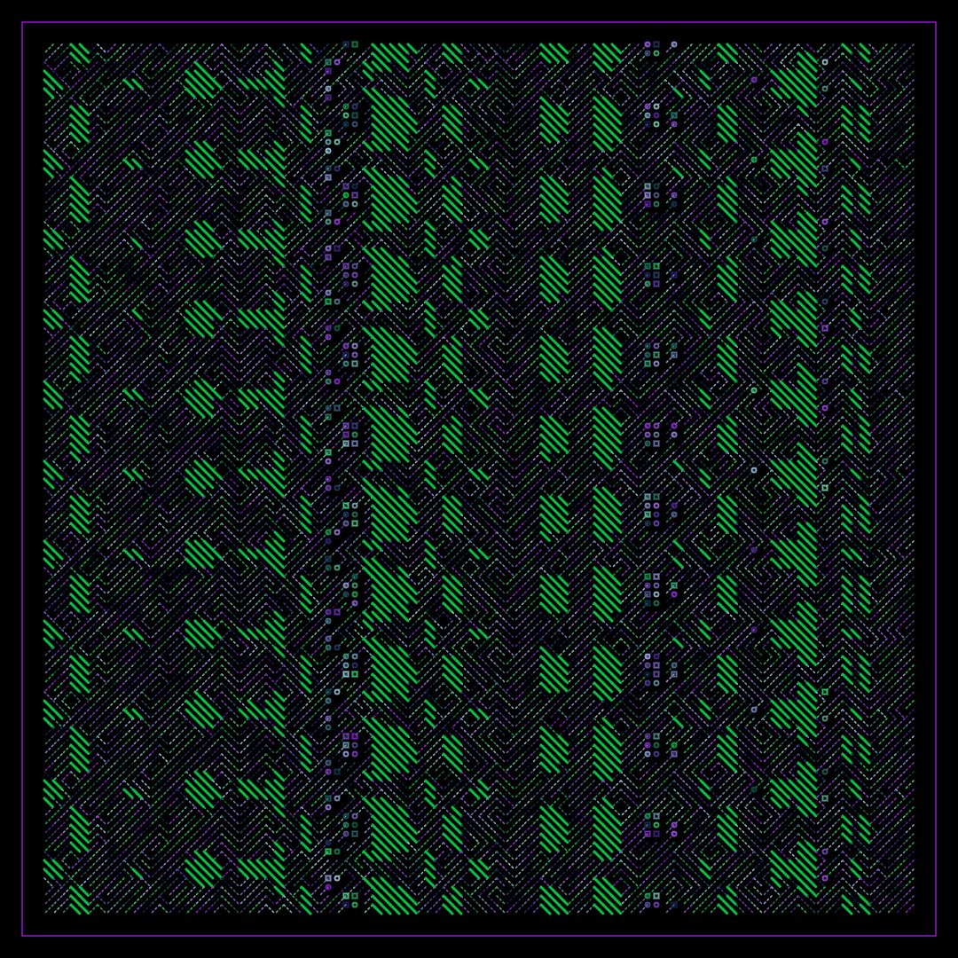 holocrypt1c's tweet photo. 10PrintCircuit V2 is now live on my website!
This piece was inspired by @gorillasu's blog post on Perlin noise surface textures
#generativeart #creativecoding #p5js #javascript https://t.co/VEU1EgEhiW