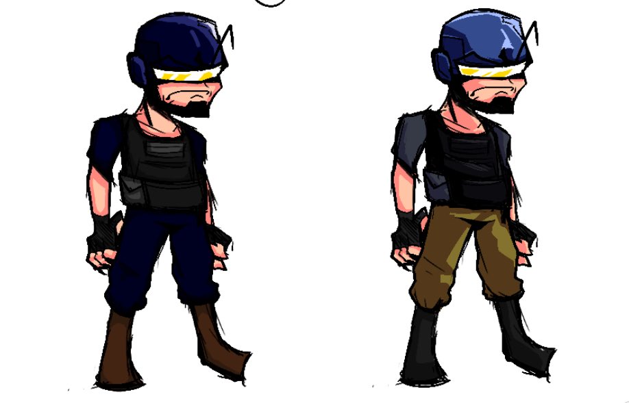 strifethegame's tweet image. Uh oh here comes a new twitter account with concept art #strifegame #newgrounds