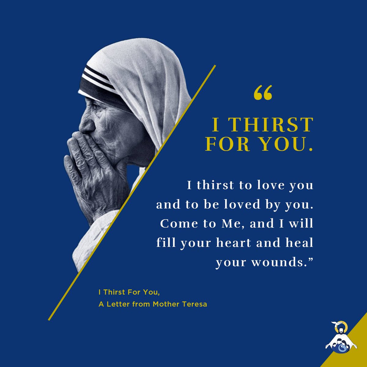 MFC_Kids's tweet photo. Not all of us can do great things. But we can do small things with great love! <3

St. Teresa of Calcutta, Pray for us! https://t.co/xZfuLsbB6H