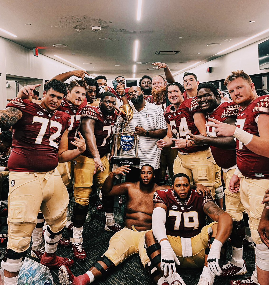 No fake accents on this team…

#GoNoles
#KeepCLIMBing