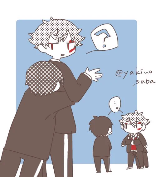 エで暖をとる監ちゃん 