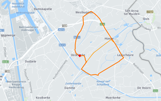 Vandaag ma 5/9 start een nieuwe fase van de werken in Oostkerke-centrum. Doorgaand verkeer zal niet meer mogelijk zijn. Vanaf ma 19/9 is parkeren rond de kerk niet meer mogelijk. Parkeer op de weideparking in de Hoekestraat. bit.ly/3BanNWZ