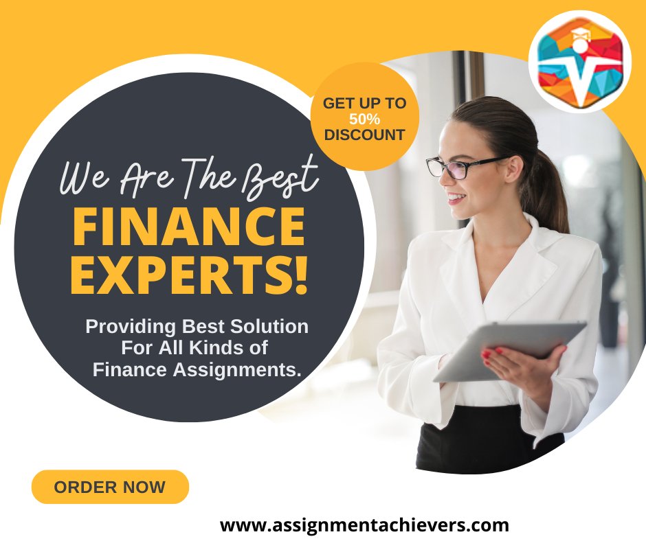assignmenteam's tweet image. Manage all kinds of your Finance assignments with the help of our Best experts.
#assignment_achievers #assignment_writing_help #my_assignment_help
#professionalhelp #coding_assignment_help #educational_site #online_assignment_help #all_assignment_help #order_now