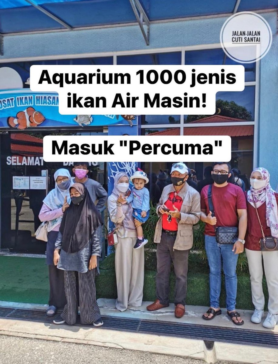 JalanCutiSantai's tweet photo. Tarikan terbaru Aquarium dengan pelbagai jenis ikan dekat Port Dickson, Negeri Sembilan!

Masuk adalah Percuma weh!

Salah satu tempat pelancongan dan menarik di Port Dickson yang tak ramai tahu, Sesuai bawa anak-anak ke sini.

📍Galeri Pusat Ikan Hiasan Marin Port Dickson https://t.co/xXnBiTW47i