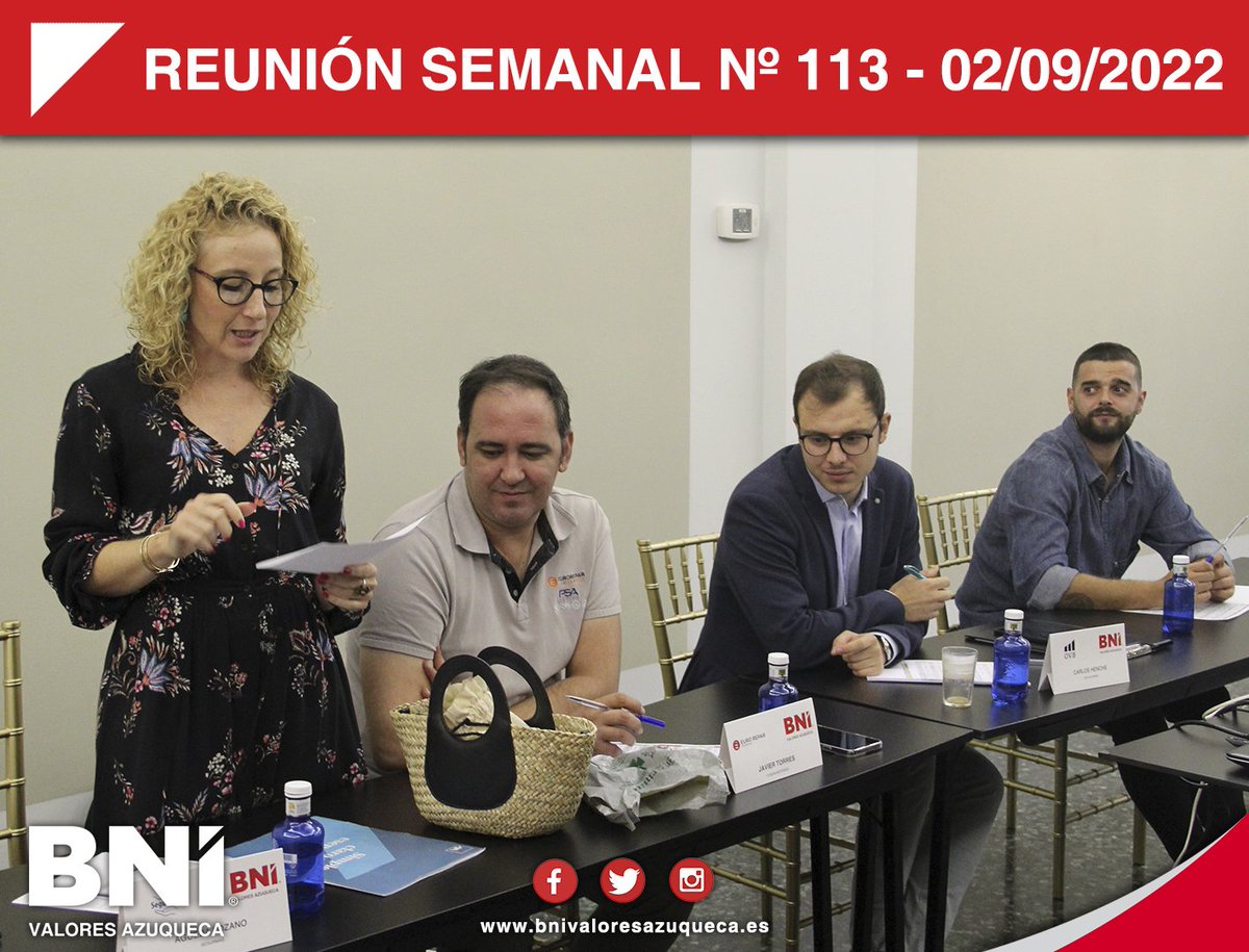 BniValoresAzu's tweet photo. #ReuniónSemanal
Tras un agosto abiertos por vacaciones, éstos son los números obtenidos:
💬 4⃣0⃣ #OportunidadesDeNegocio
💶 1⃣6⃣.5⃣0⃣0⃣ € de #NegocioGenerado
▶https://t.co/poRx17cjOu
🌟¡Vive la #ExperienciaValores!🌟
#SéValores #NetworkingAzuqueca #OtraFormaDeHacerNegocios https://t.co/iaTGQK3XZ7